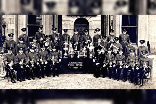 Camborne Town Band 1949